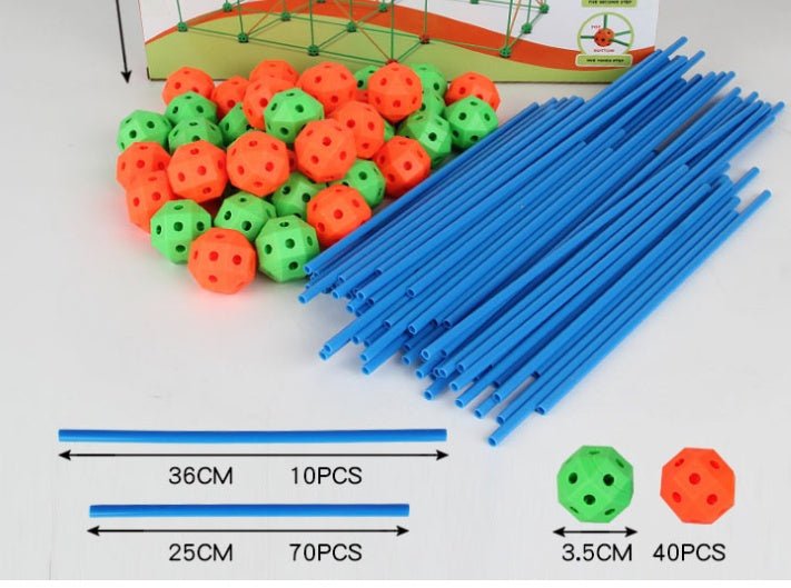 Magic Smart Stick DIY Block Insert Bead Tent Construction - 0 - LumeraKids