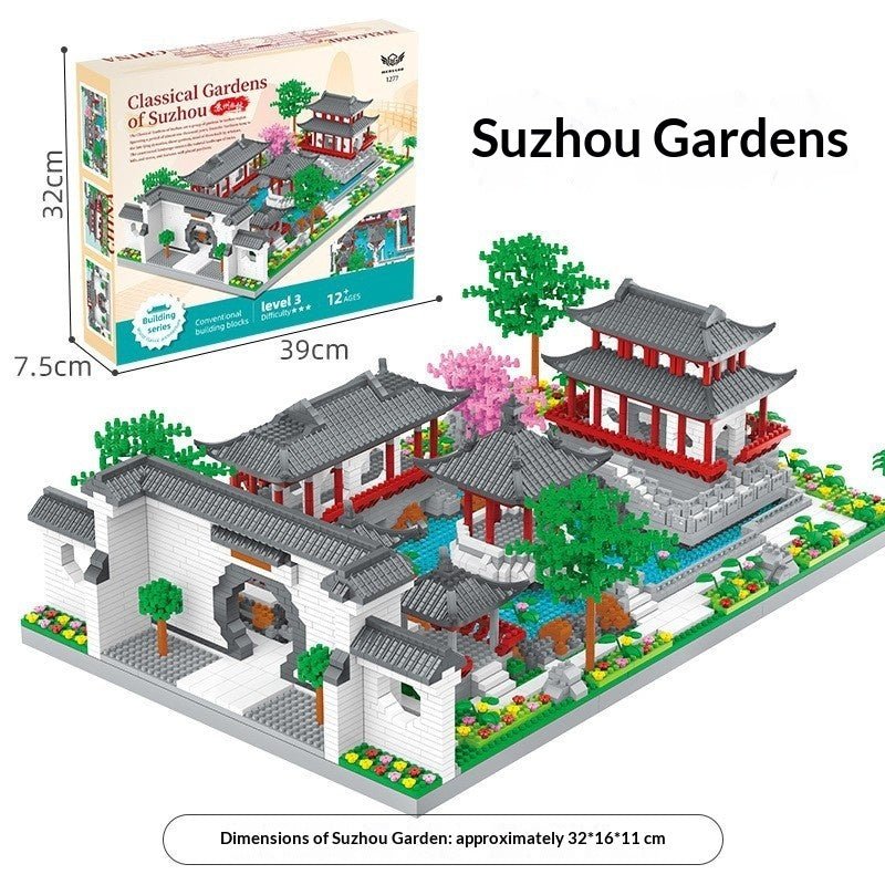 Suzhou Garden Assembly Building Blocks Childrens Toy - 0 - LumeraKids