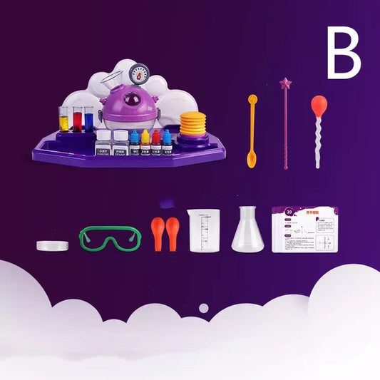 Coffret d’expériences scientifiques pour enfants – Chimie, physique & puzzle | Kit STEM éducatif - 0 - LumeraKids