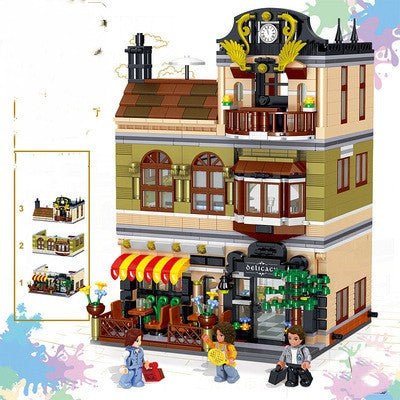 Tavern Restaurant Children's Assembled Building Blocks - 0 - LumeraKids