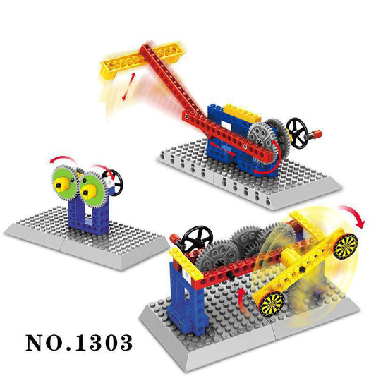 Tested Compatible With , Mechanical Gear Technic Building Blocks Engineering Children's Science Educational STEM Toys,3 IN 1 - 0 - LumeraKids
