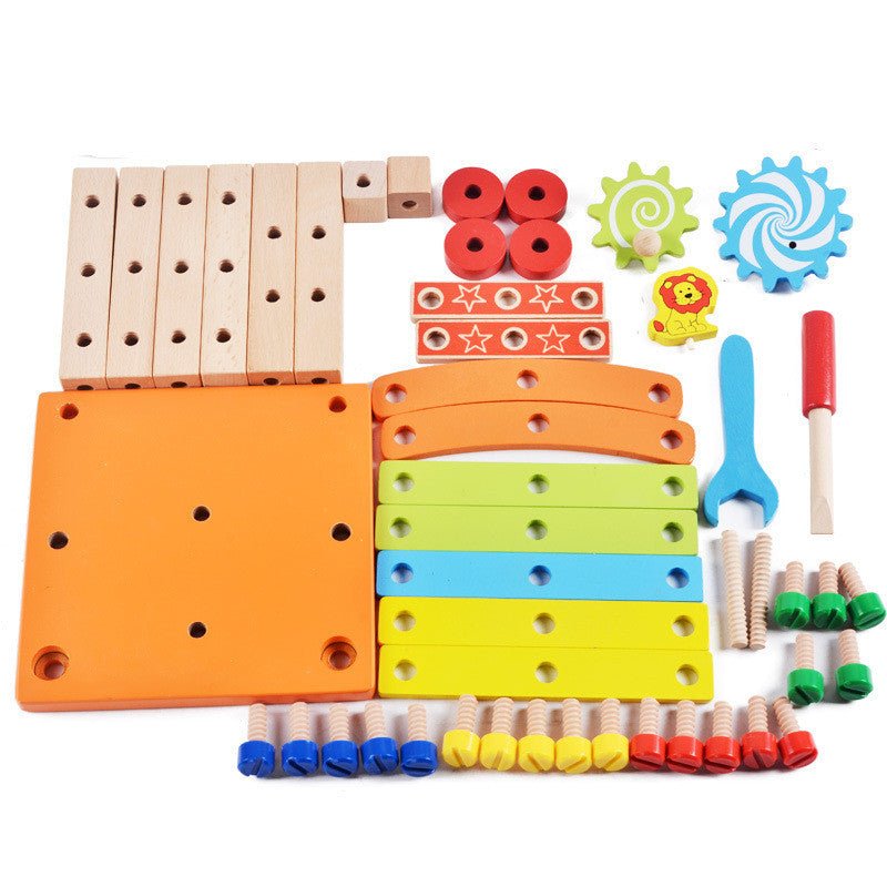 Children's Chair Building Block Toys - 0 - LumeraKids