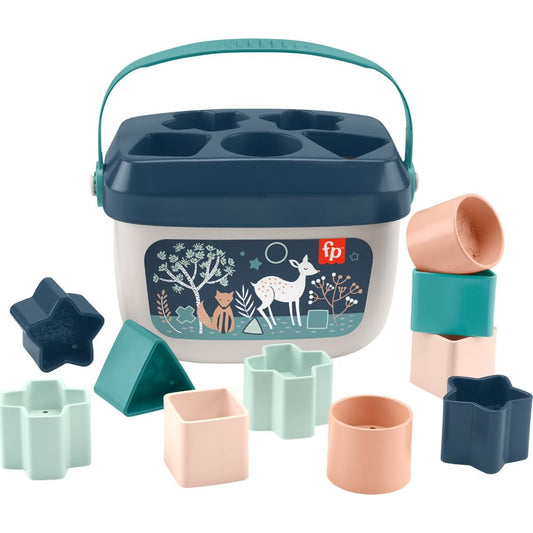 Fisher-Price Blocs Empilables Bébé — 10 Formes à Trier | Dès 6 Mois