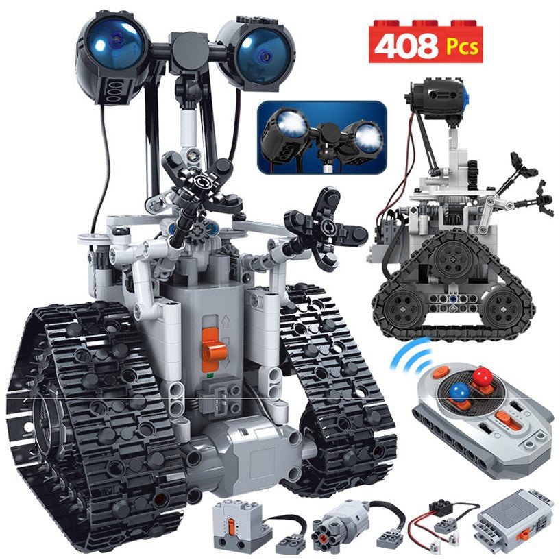 Robot electric block control block boy toy building blocks - 0 - LumeraKids