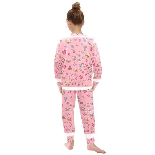 PyjaLong Émojis Fille LumeraKids - LumeraKids