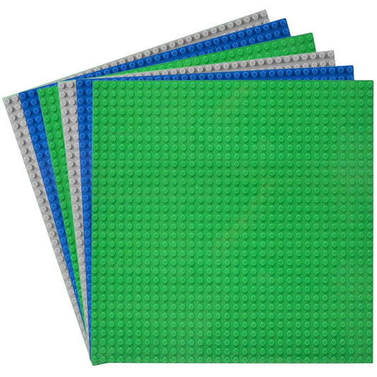 Lot de 12 Plaques de Base Route | Compatible grandes marques | 25 x 25 cm | Dès 6 ans - LumeraKids
