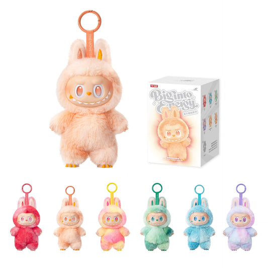 POP MART Labubu – Blind Box Peluche avec Pendentif | Série Big Into Energy
