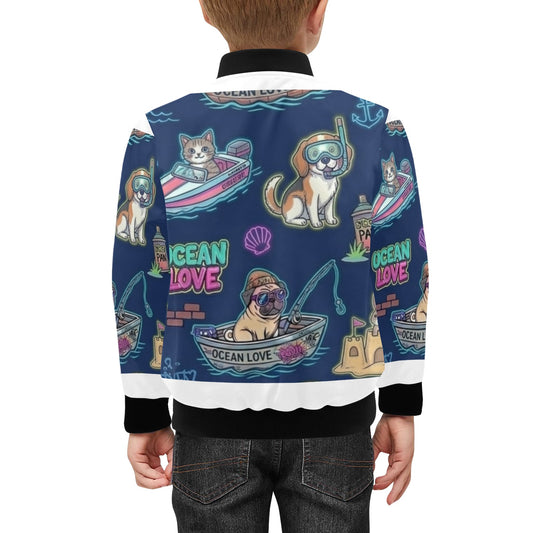 Bomber Océan Chiens Plongeurs LumeraKids - LumeraKids