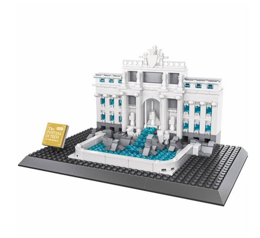 Building landmark assembled building blocks - 0 - LumeraKids