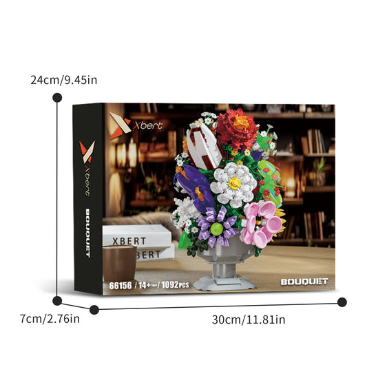 Small-piece Building Blocks Butterfly Puzzle Interlocking Gift Blocks Toy Ornaments - 0 - LumeraKids