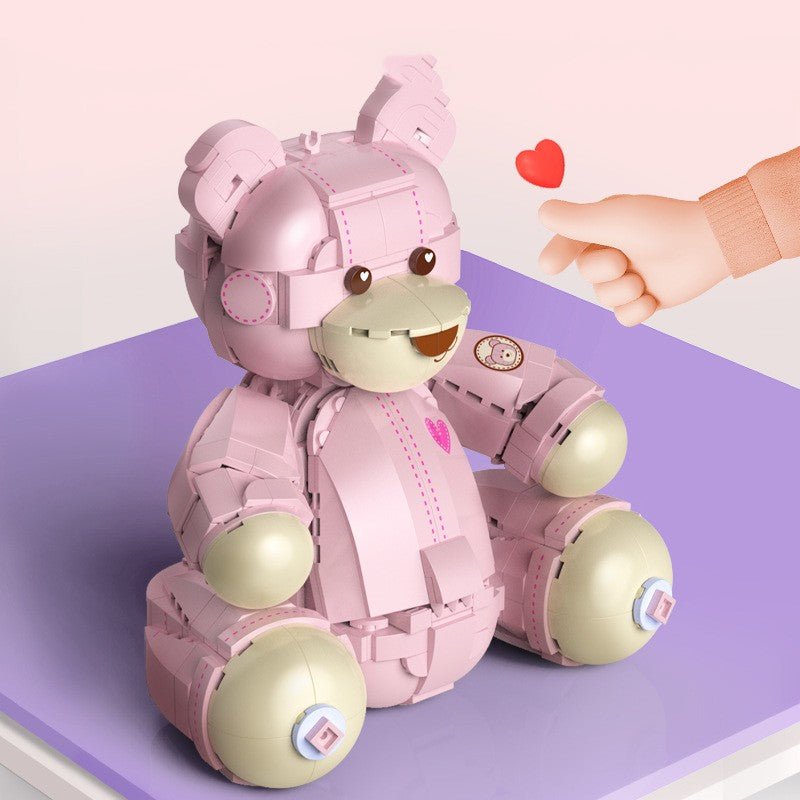 Teddy Bear Building Blocks Are Compatible - 0 - LumeraKids