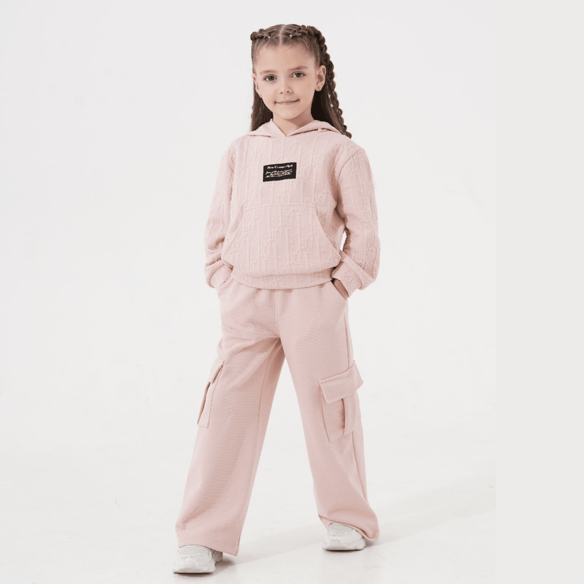 Trendy Cargo Girls Casual Set - Casual Girls - LumeraKids