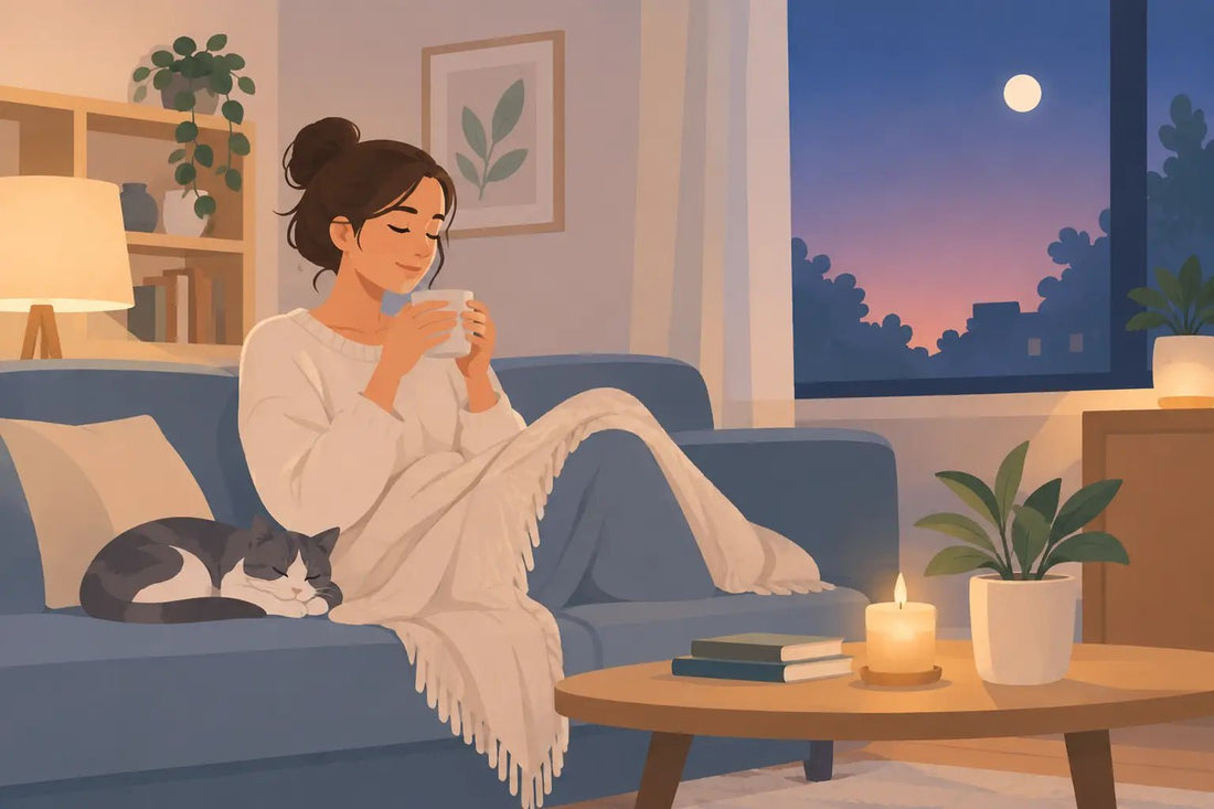 Exemple de routine calme du soir à la maison - LumeraKids
