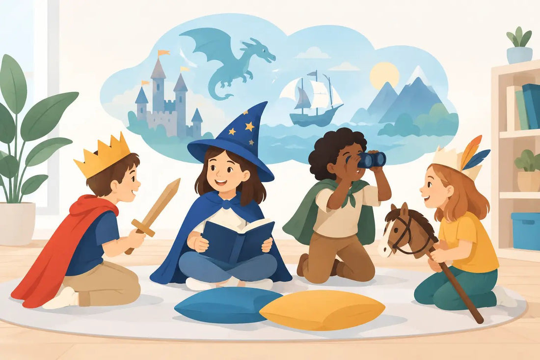 Jeux de rôle enfants pour grandir en imaginant - LumeraKids