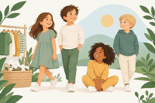 Vêtements bio enfants pour grandir en confiance - LumeraKids