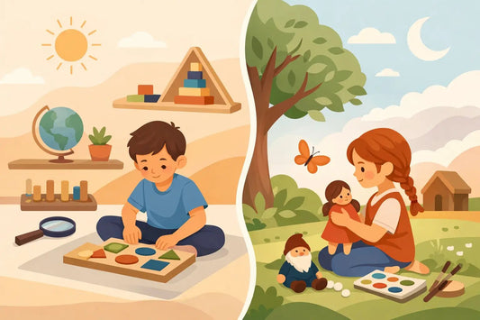 Montessori versus Waldorf pour votre enfant - LumeraKids