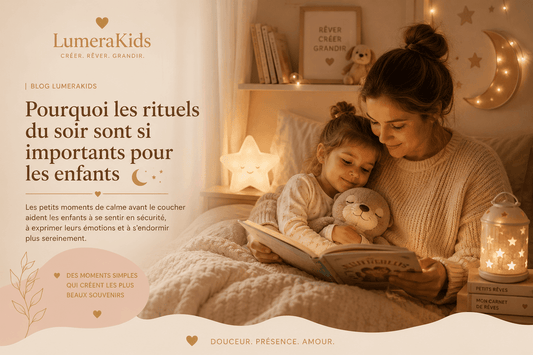 Pourquoi les rituels du soir pour enfants sont si importants. - LumeraKids