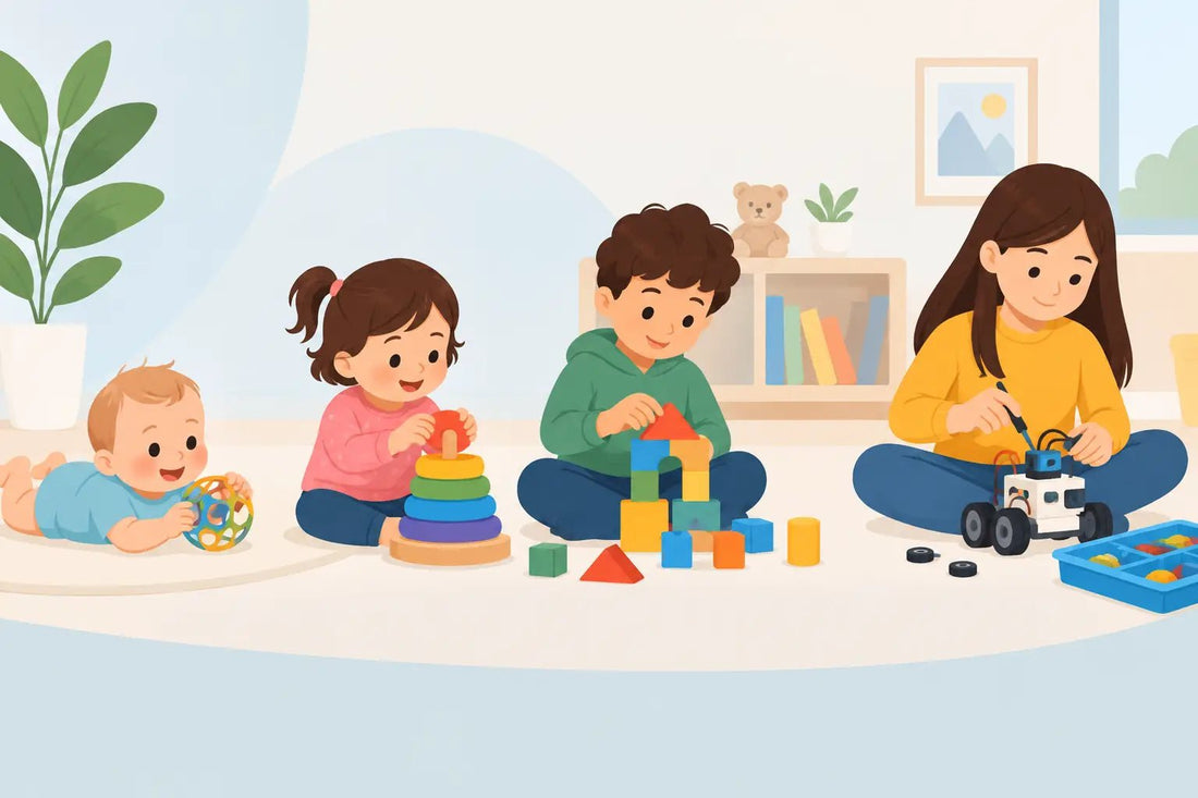 Quels jouets éducatifs choisir selon l’âge ? - LumeraKids