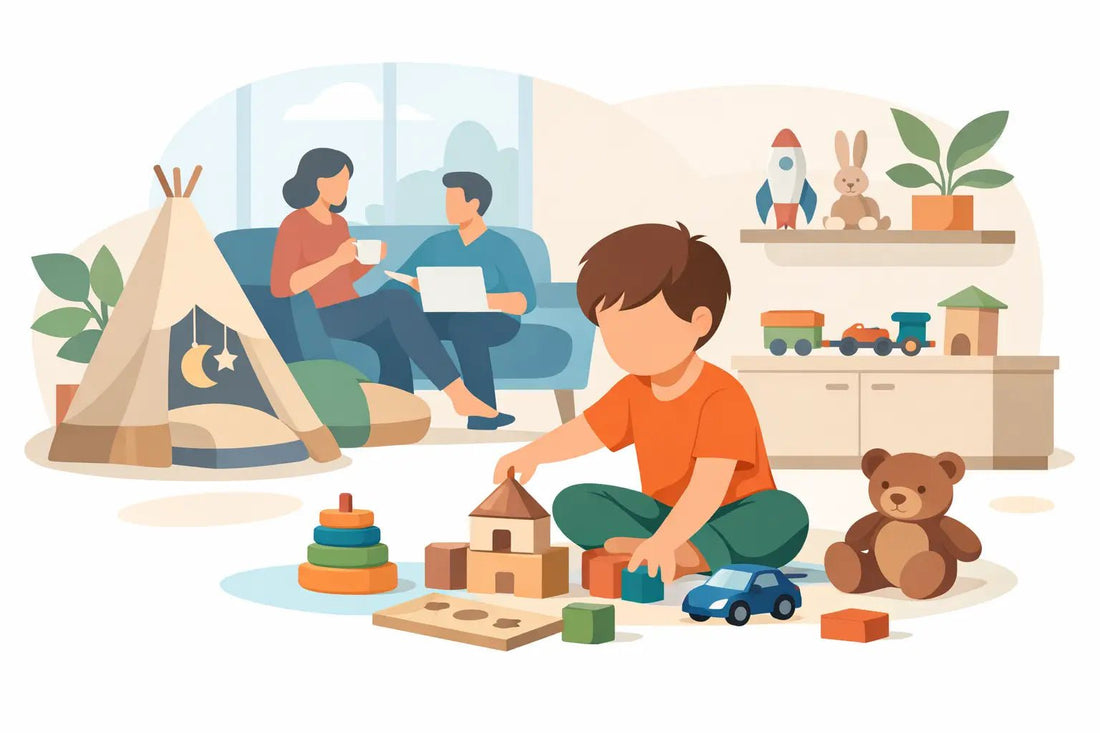 Comment encourager le jeu autonome à la maison - LumeraKids