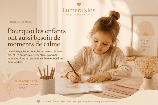 ✨ Pourquoi les enfants ont aussi besoin de moments de calme? - LumeraKids