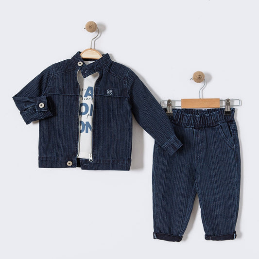 Denim Daniel Baby 3PC Casual Set - Casual Boys - LumeraKids