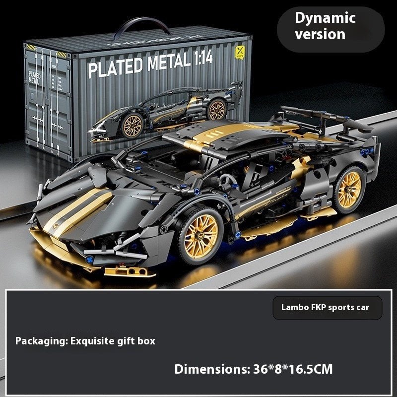 Building Blocks Remote Control Racing Model Assembled Toys - 0 - LumeraKids