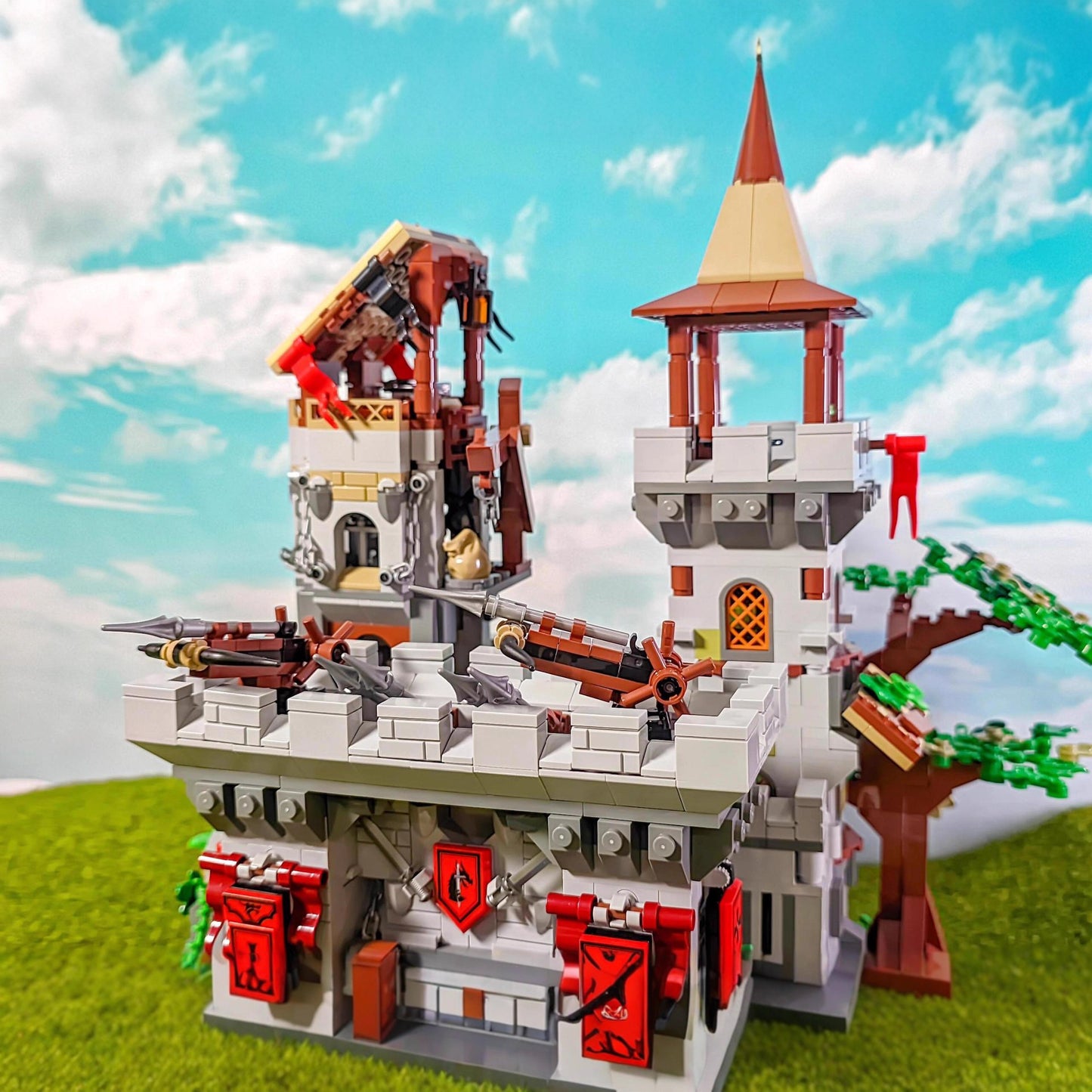 Street View Modeling Building Blocks Desktop Model Ornaments - 0 - LumeraKids
