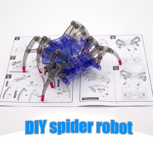 Robot araignée DIY à assembler – Kit STEM éducatif | Simulation réaliste | 8 ans et plus - 0 - LumeraKids
