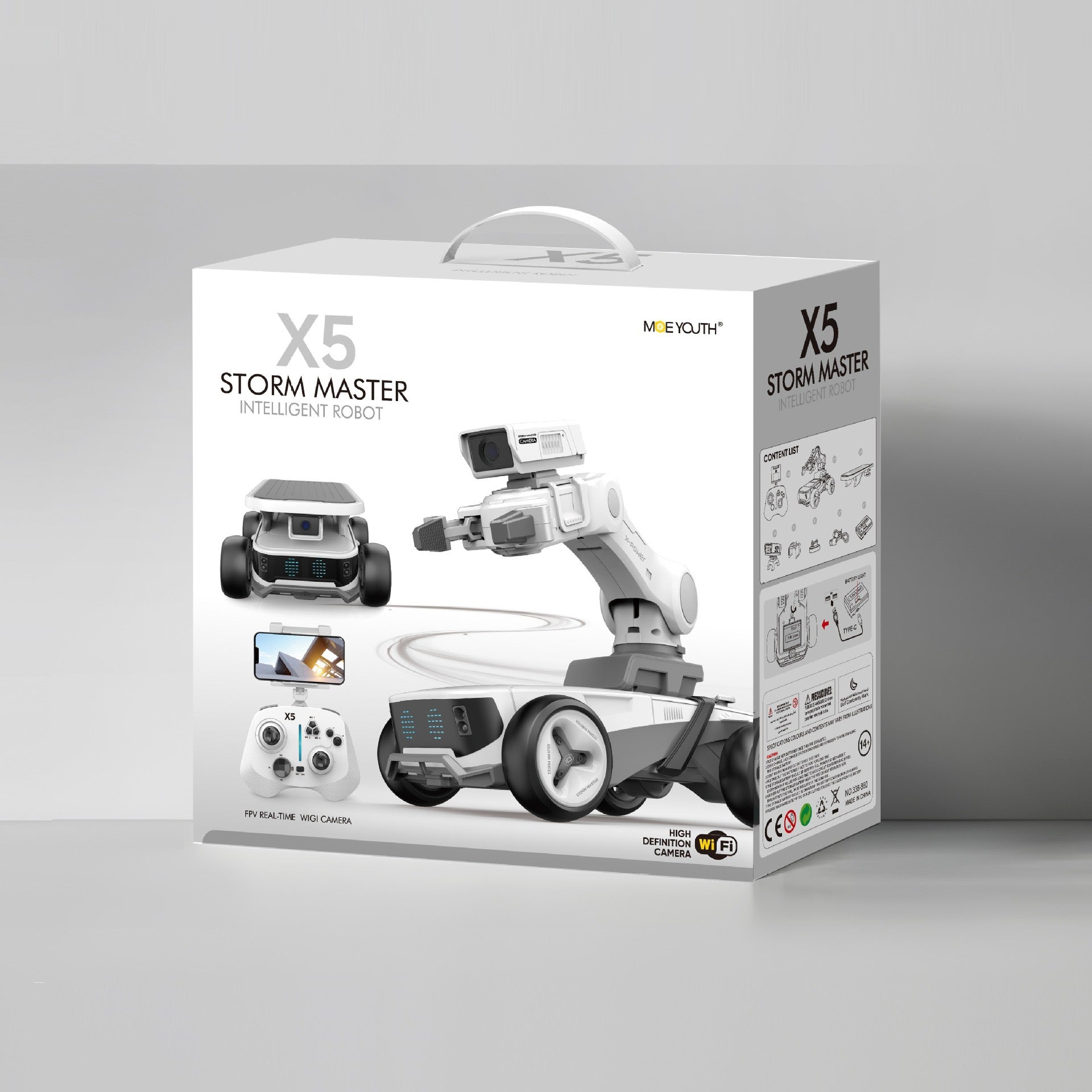 X5 Intelligent Gearbox Programming Remote Control Robot - 0 - LumeraKids
