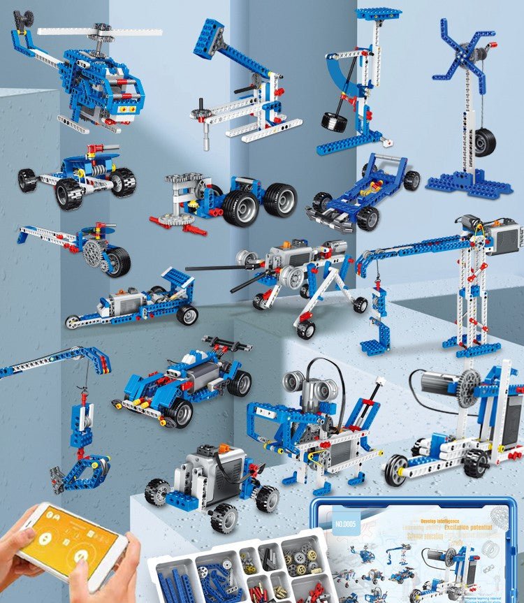 Children's Programmable Robot Set Science Educational Puzzle Building Blocks - 0 - LumeraKids