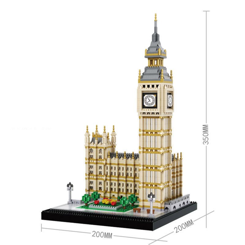 Micro-diamond small particle building blocks assembled toy building - 0 - LumeraKids