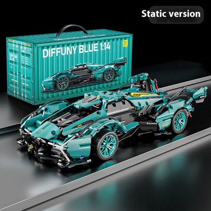 Building Blocks Remote Control Racing Model Assembled Toys - 0 - LumeraKids