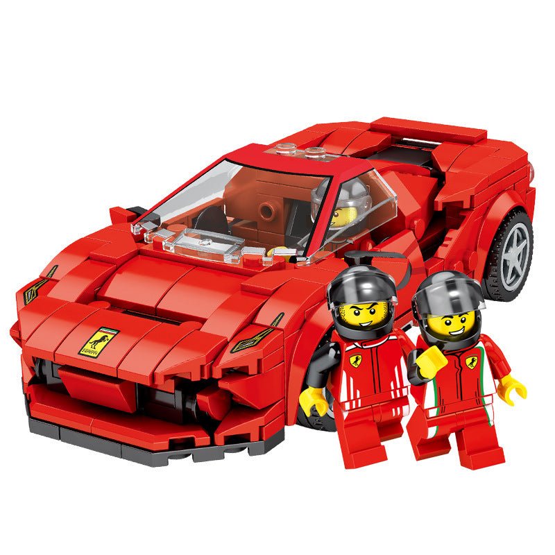 Big Gift Box Racing Building Blocks Boy Toy - 0 - LumeraKids