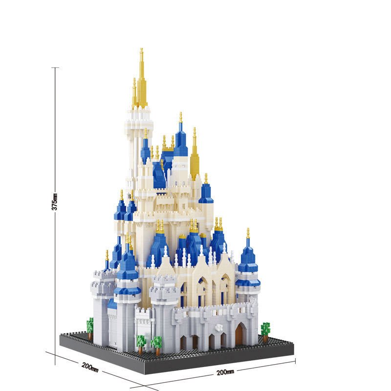Micro-diamond small particle building blocks assembled toy building - 0 - LumeraKids