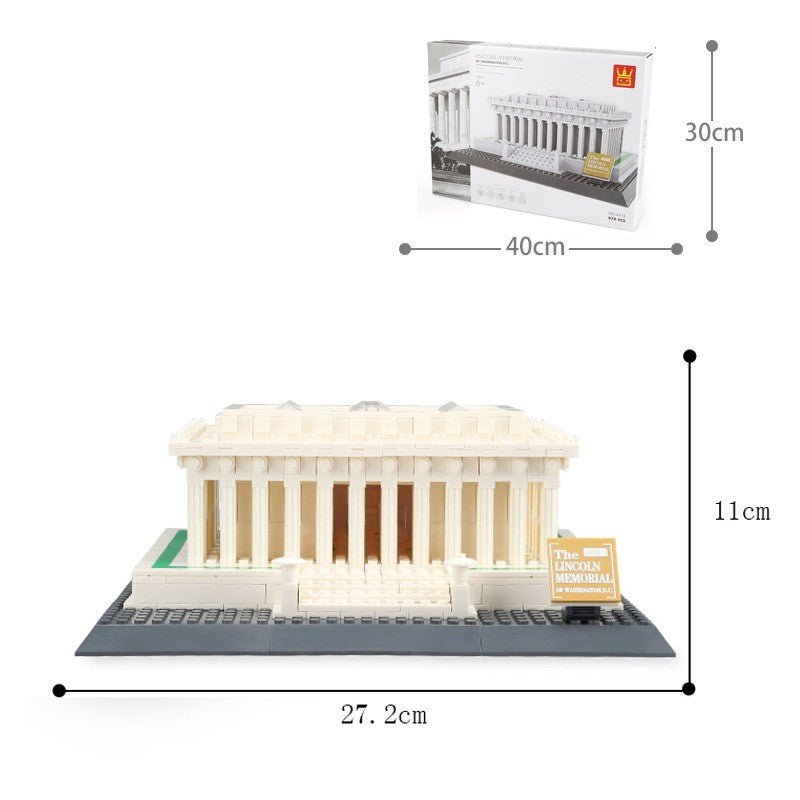 World Famous Architecture Street View Small Particle Assembling Building Blocks - 0 - LumeraKids