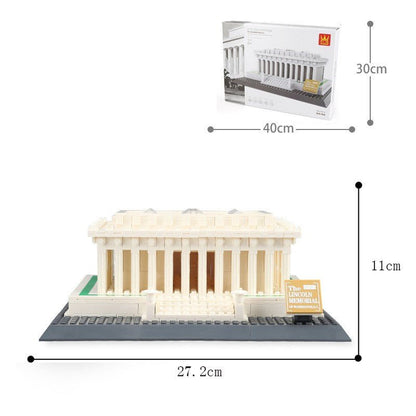 World Famous Architecture Street View Small Particle Assembling Building Blocks - 0 - LumeraKids