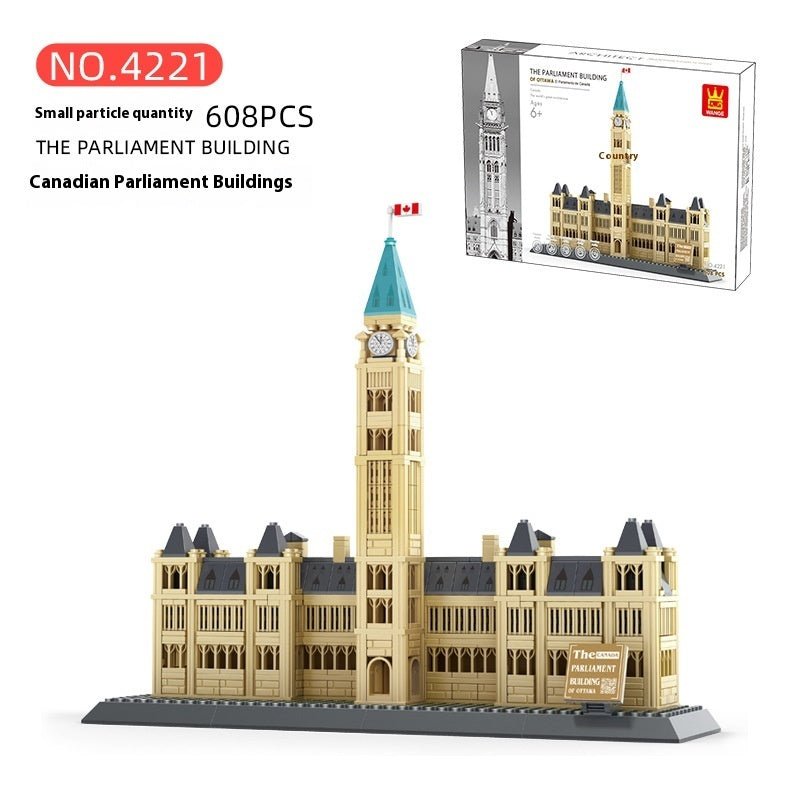 World Famous Architecture Street View Small Particle Assembling Building Blocks - 0 - LumeraKids