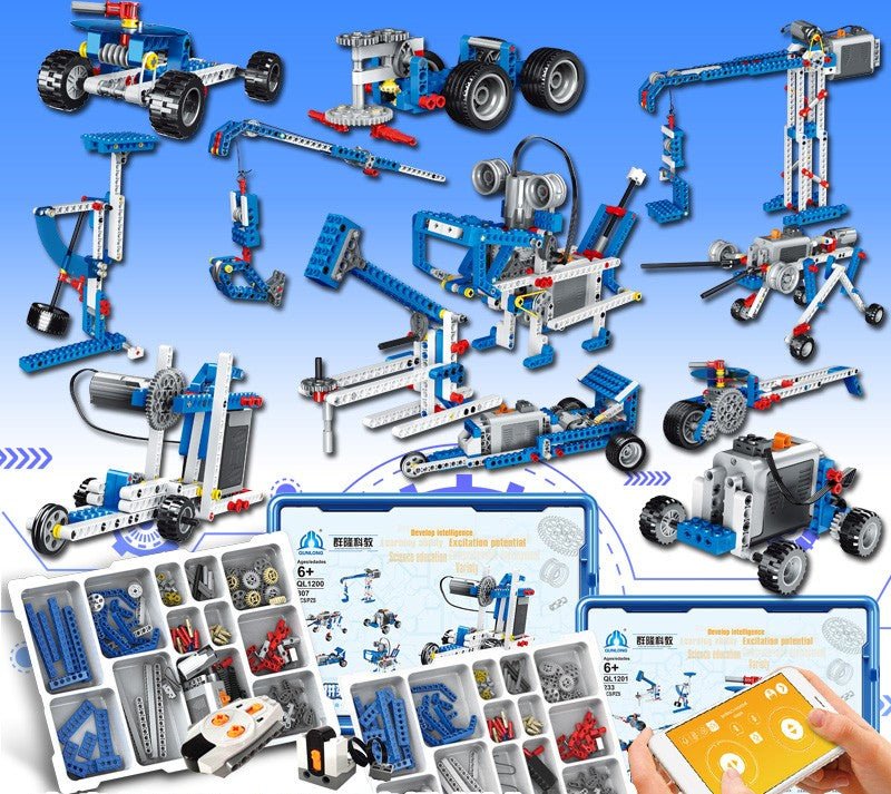 Children's Programmable Robot Set Science Educational Puzzle Building Blocks - 0 - LumeraKids
