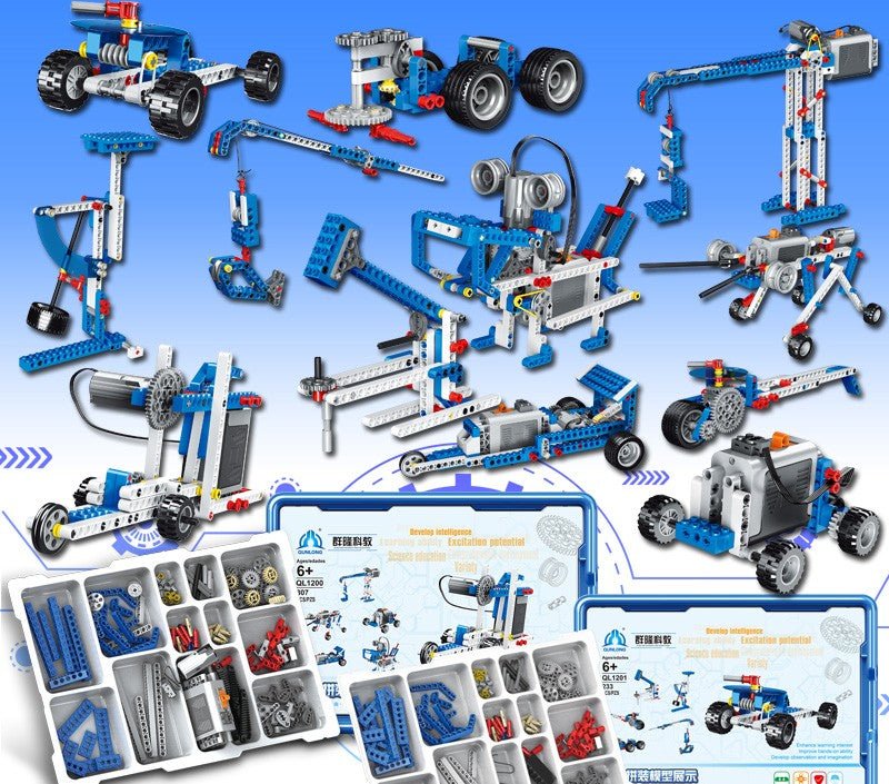 Children's Programmable Robot Set Science Educational Puzzle Building Blocks - 0 - LumeraKids