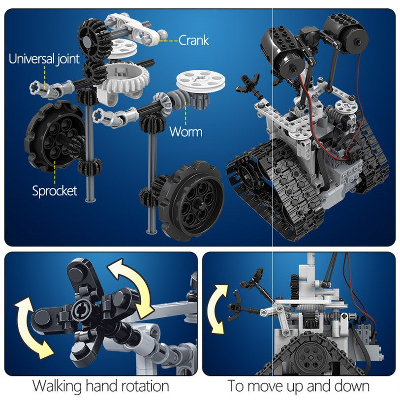 Robot electric block control block boy toy building blocks - 0 - LumeraKids