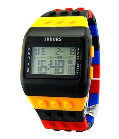 Building Block Design Digital Watch - 0 - LumeraKids