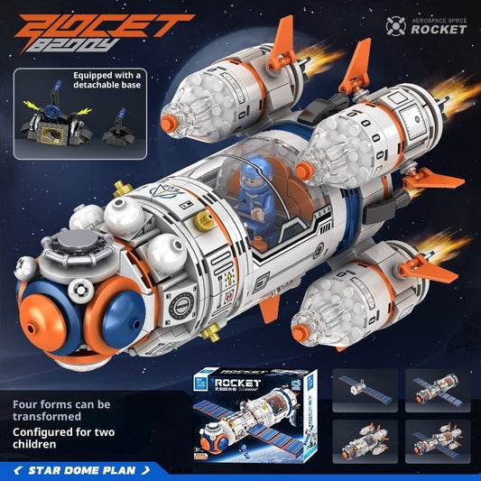Space Dawn Earth Instrument Building Blocks Toy Model Block - 0 - LumeraKids