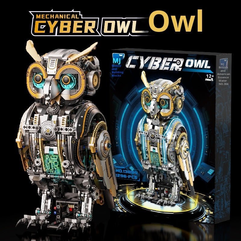 Mechanical Owl Animal Model Building Blocks Toy For Boys And Kids - 0 - LumeraKids