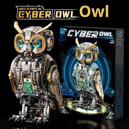 Mechanical Owl Animal Model Building Blocks Toy For Boys And Kids - 0 - LumeraKids