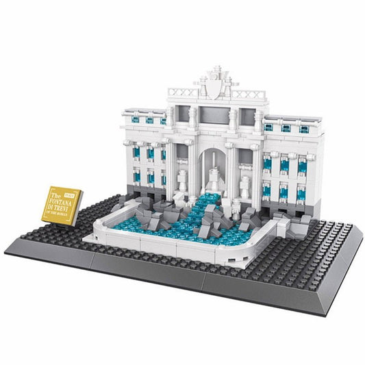 Building landmark assembled building blocks - 0 - LumeraKids