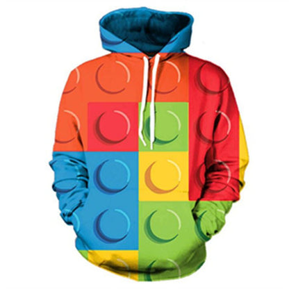 3D Digital Printing Building Block Sweater Spot Fashion - 0 - LumeraKids