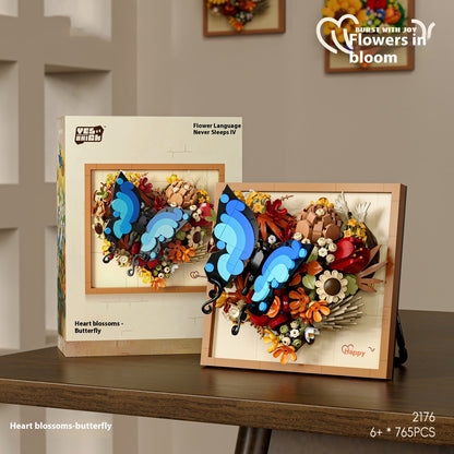 Creative Building Blocks Pansy Assembled Toys - 0 - LumeraKids