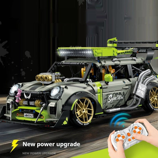 Maquette BMW MINI en Blocs de Construction – Version Dynamique - 0 - LumeraKids