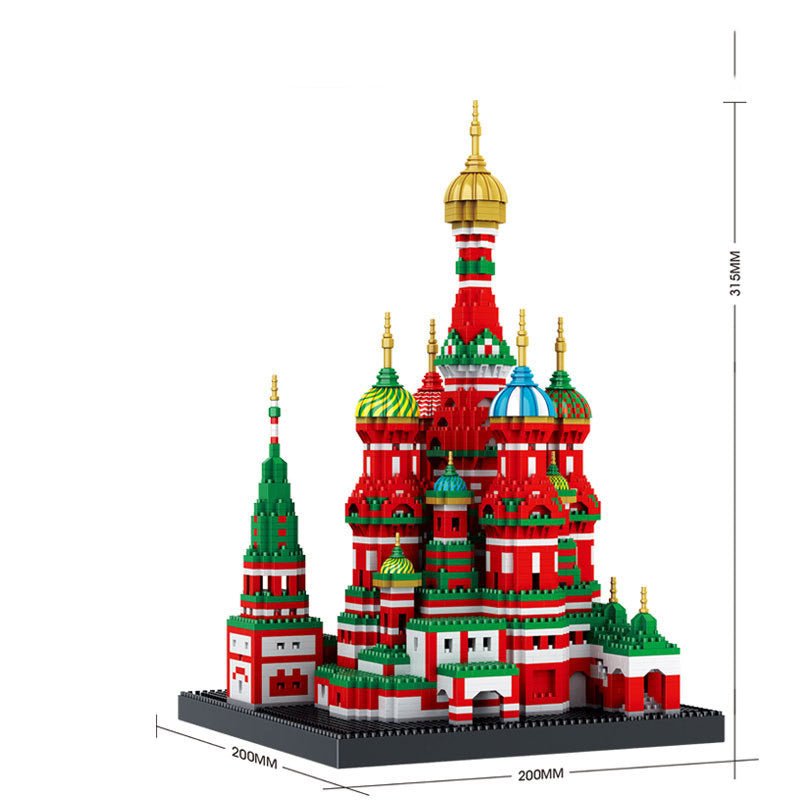 Micro-diamond small particle building blocks assembled toy building - 0 - LumeraKids