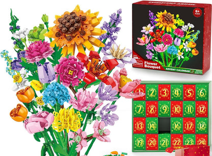 Small Particle Bouquet Building Blocks Christmas Blind Box - 0 - LumeraKids